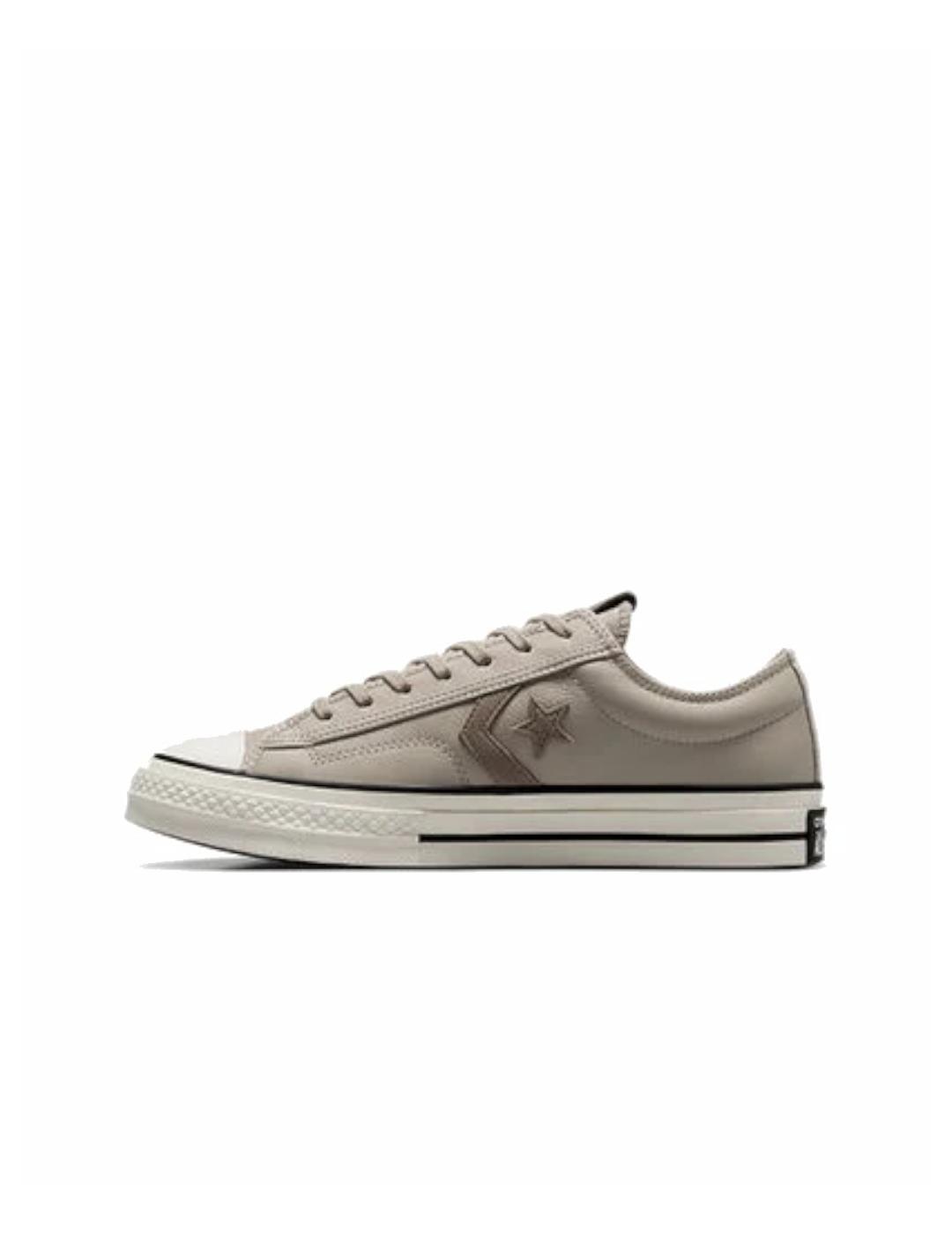Chaussures pour hommes Converse Star Player76 en cuir beige 2/6