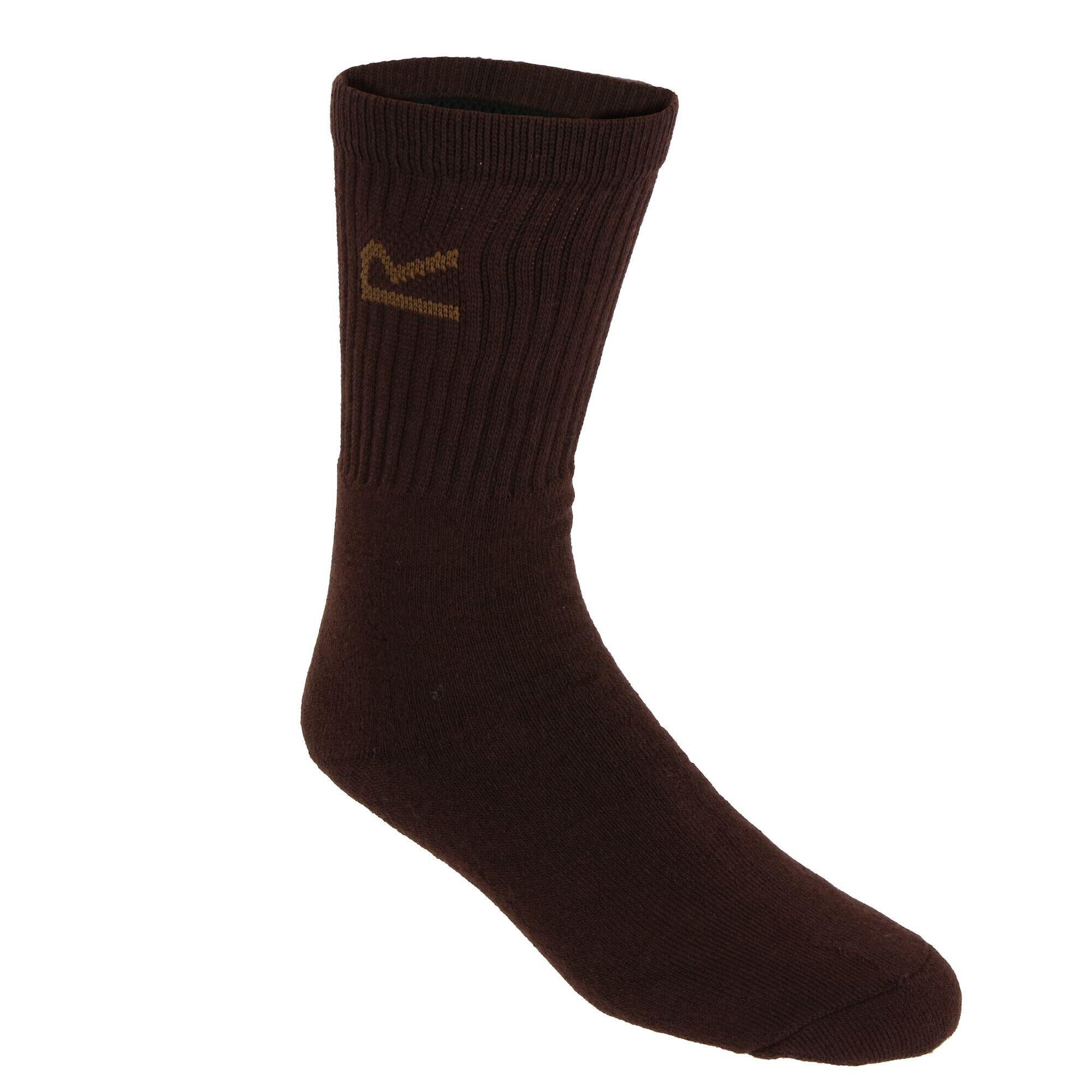 Chaussettes (lot De 3 Paires) Homme (Marron Marne) 2/5