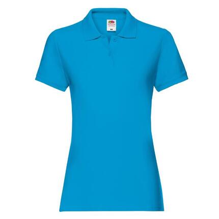Polo PREMIUM Femme (Azur)