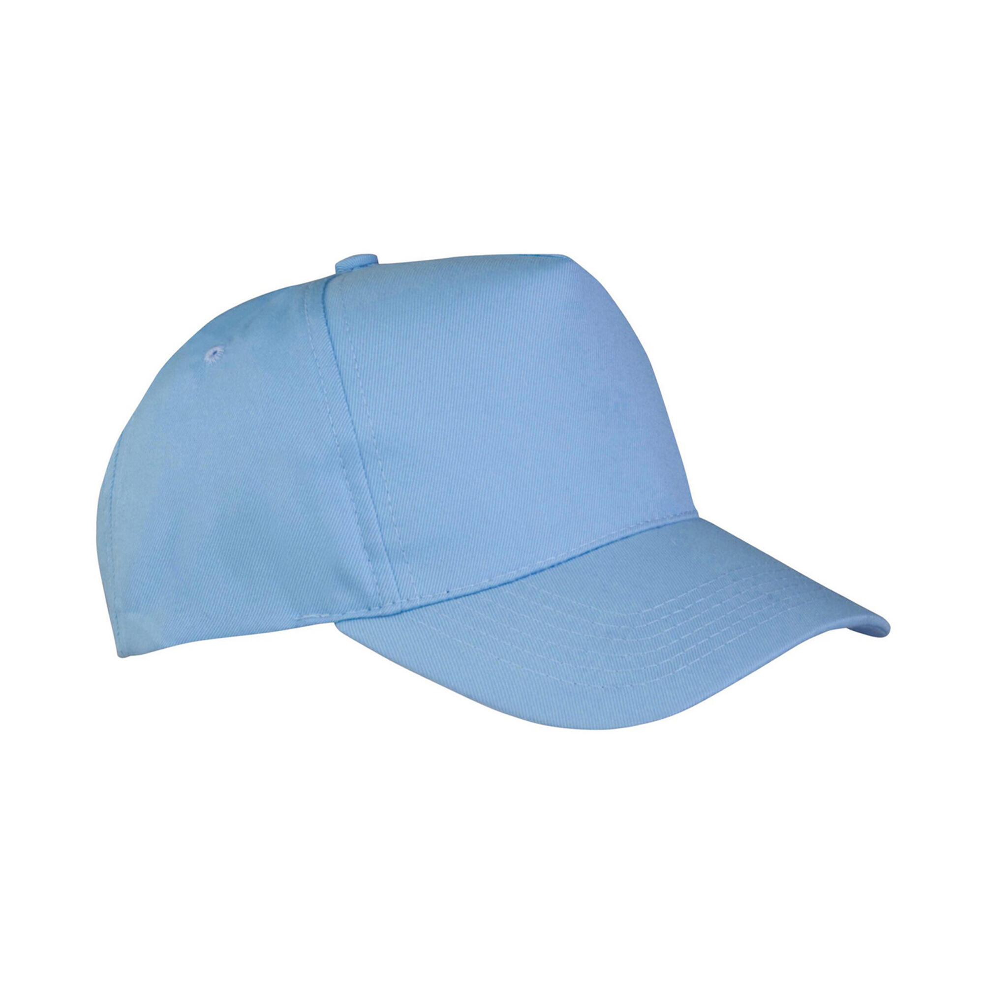 Unisex Adult Core Baseball Cap (Sky) 2/4