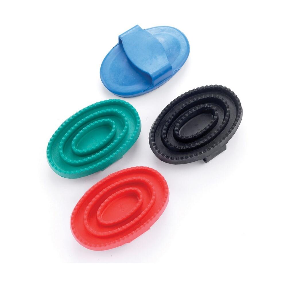 LINCOLN Rubber Curry Comb (Red)