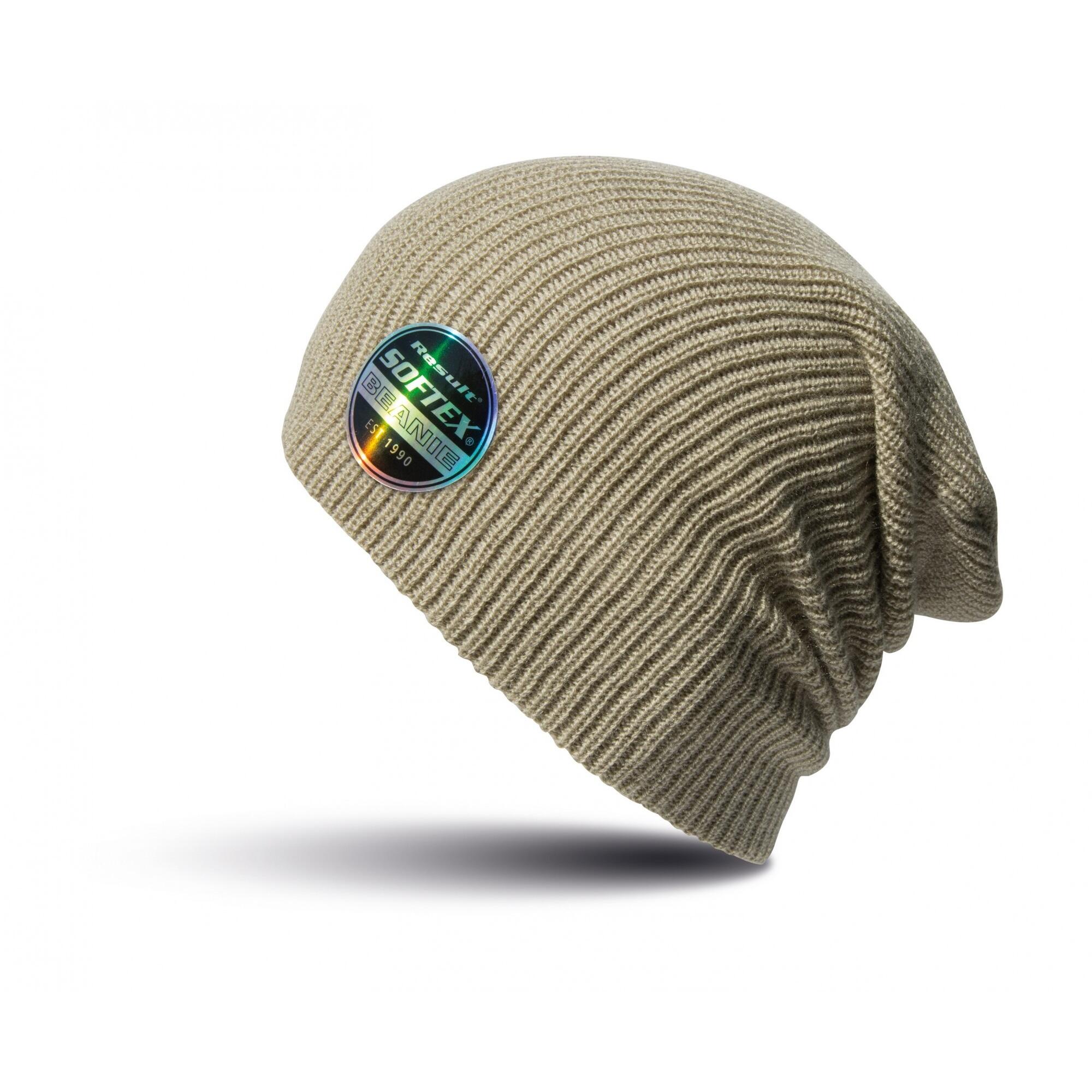 Winter Essentials Core Softex Beanie Hat (Oatmeal) 2/3