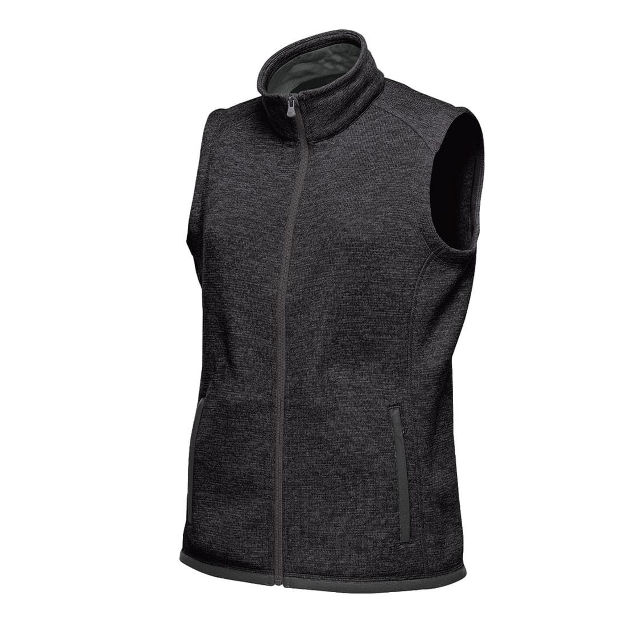 Womens/Ladies Avalanche Fleece Gilet (Black) 3/3