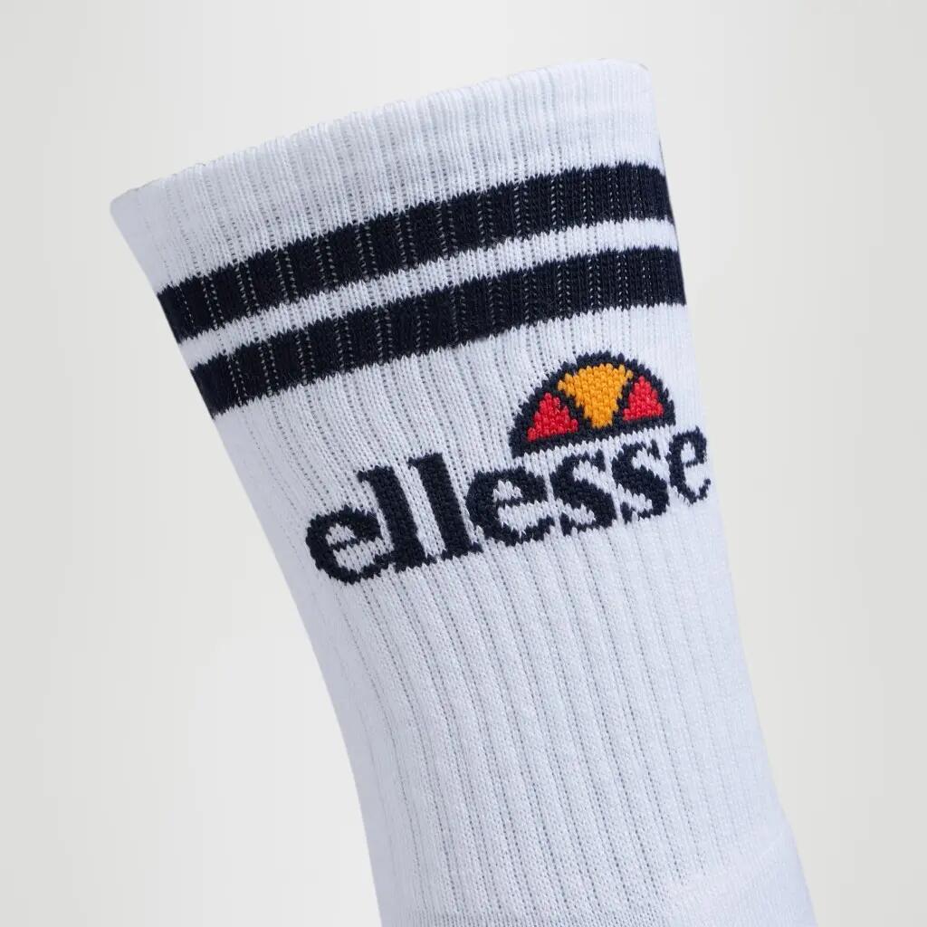 Calzini Ellesse Modello Pullo 3pk Socks Colore Bianco 3/5