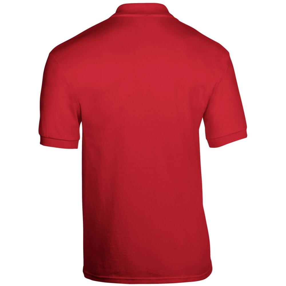 Polo Classica DryBlend Uomo Gildan Rosso 2/2