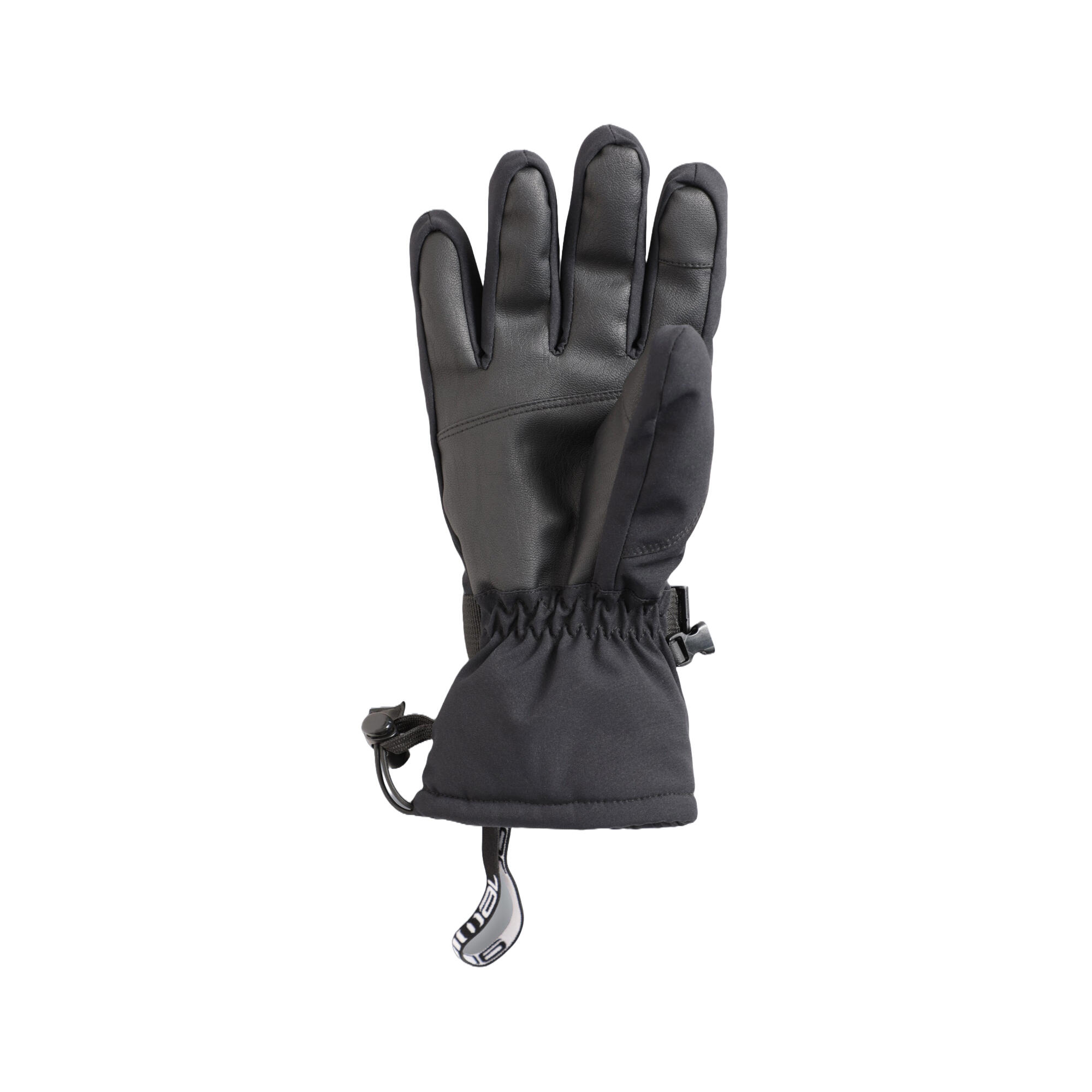 Womens/Ladies Flow Ski Gloves (Black) 2/3