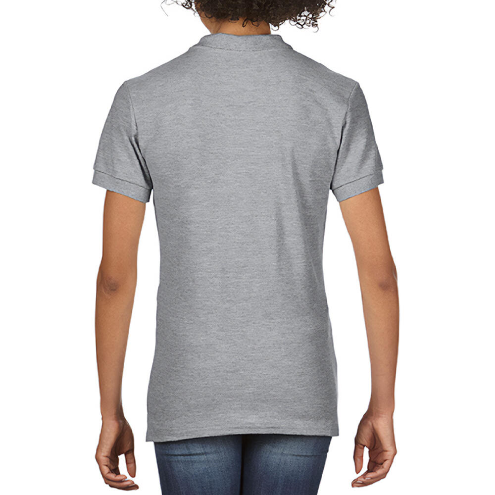 Poloshirt Weiche Haptik für Damen Grau 2/2