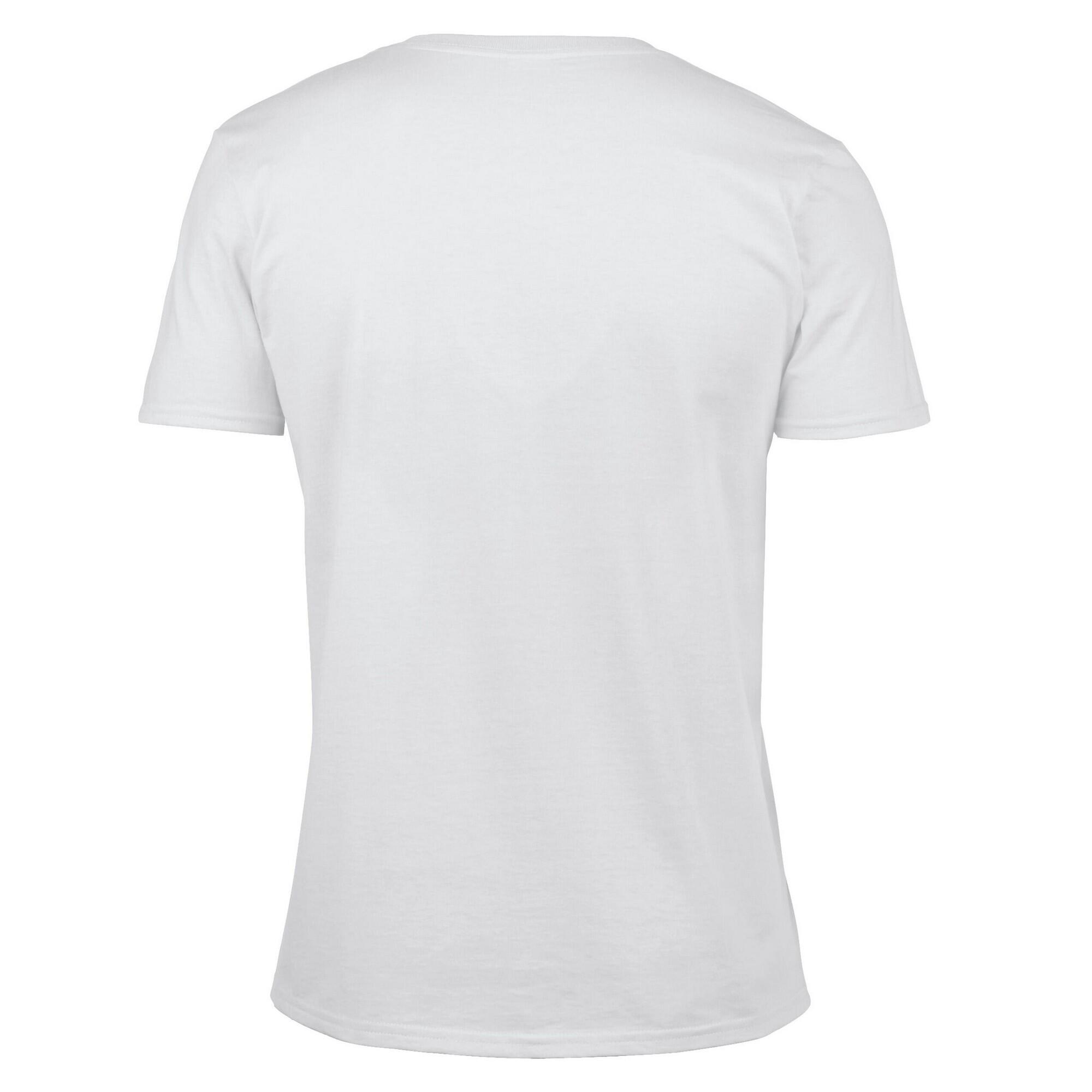 Tshirt SOFTSTYLE Adulte (Blanc) 2/3