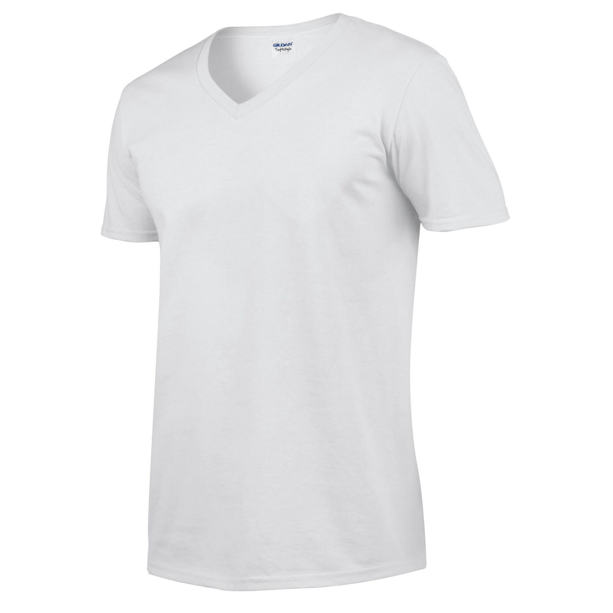 Tshirt SOFTSTYLE Adulte (Blanc) 3/3