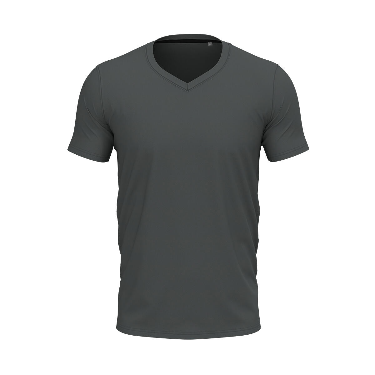 STEDMAN Heren Vhals Tshirt (Leisteengrijs)