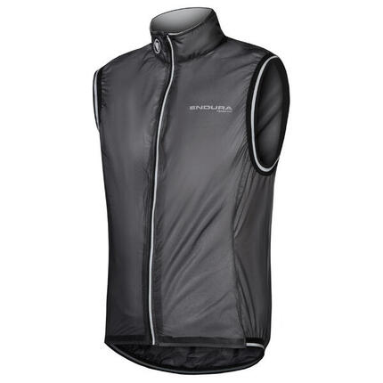 Herren Hardshell-Weste Mit Reflektierenden Elementen