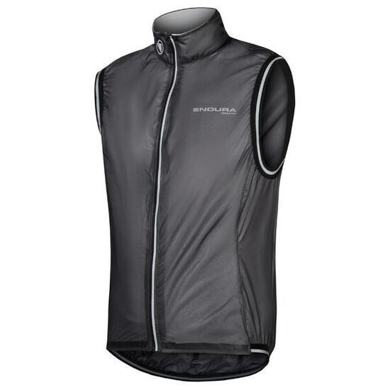 Herren Hardshell-Weste Mit Reflektierenden Elementen