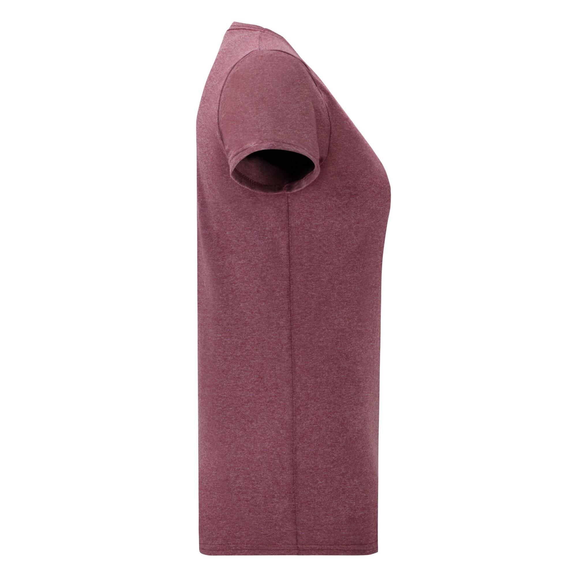 Tshirt ICONIC Femme (Bordeaux Chiné) 3/3