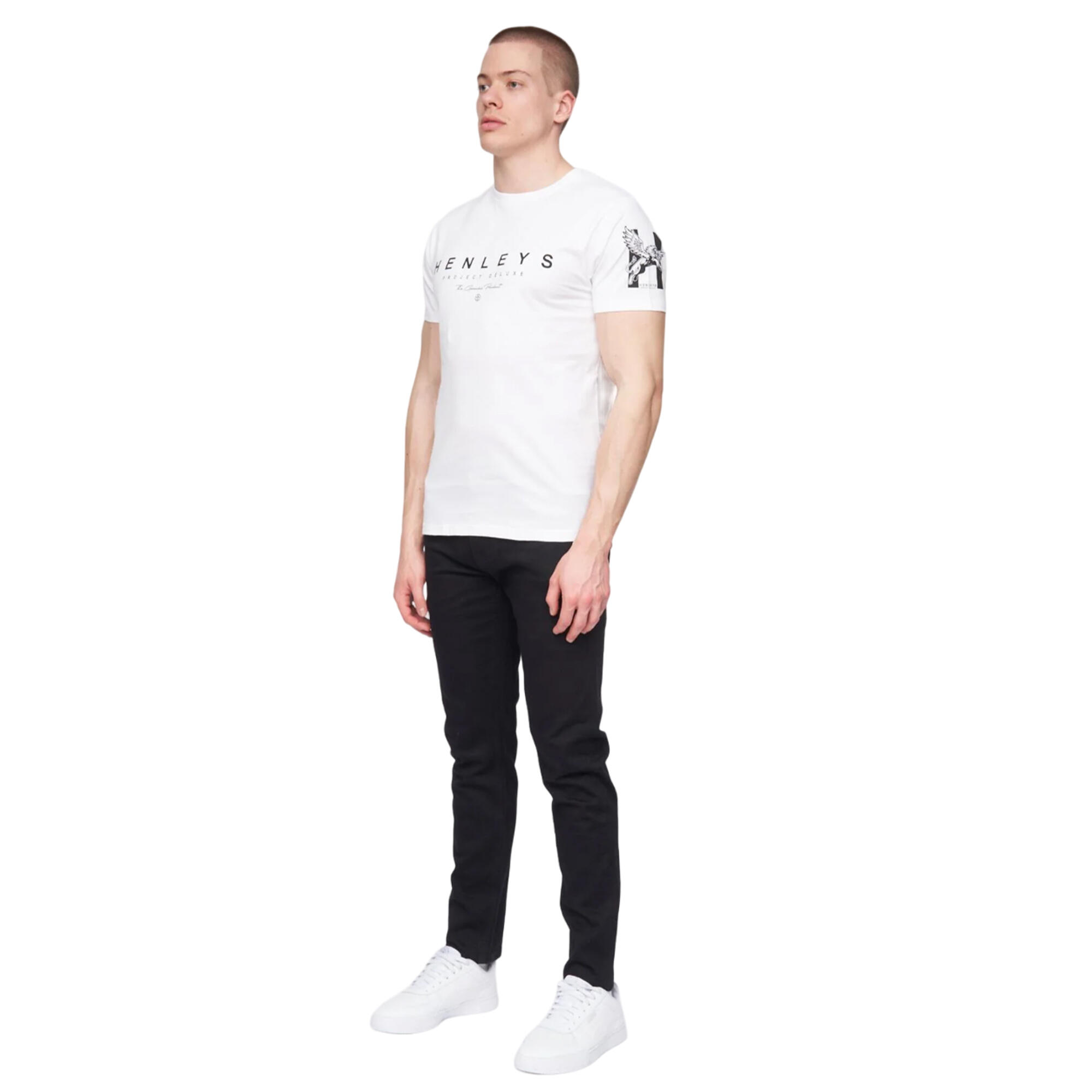 Mens Hentyme TShirt (White) 3/3