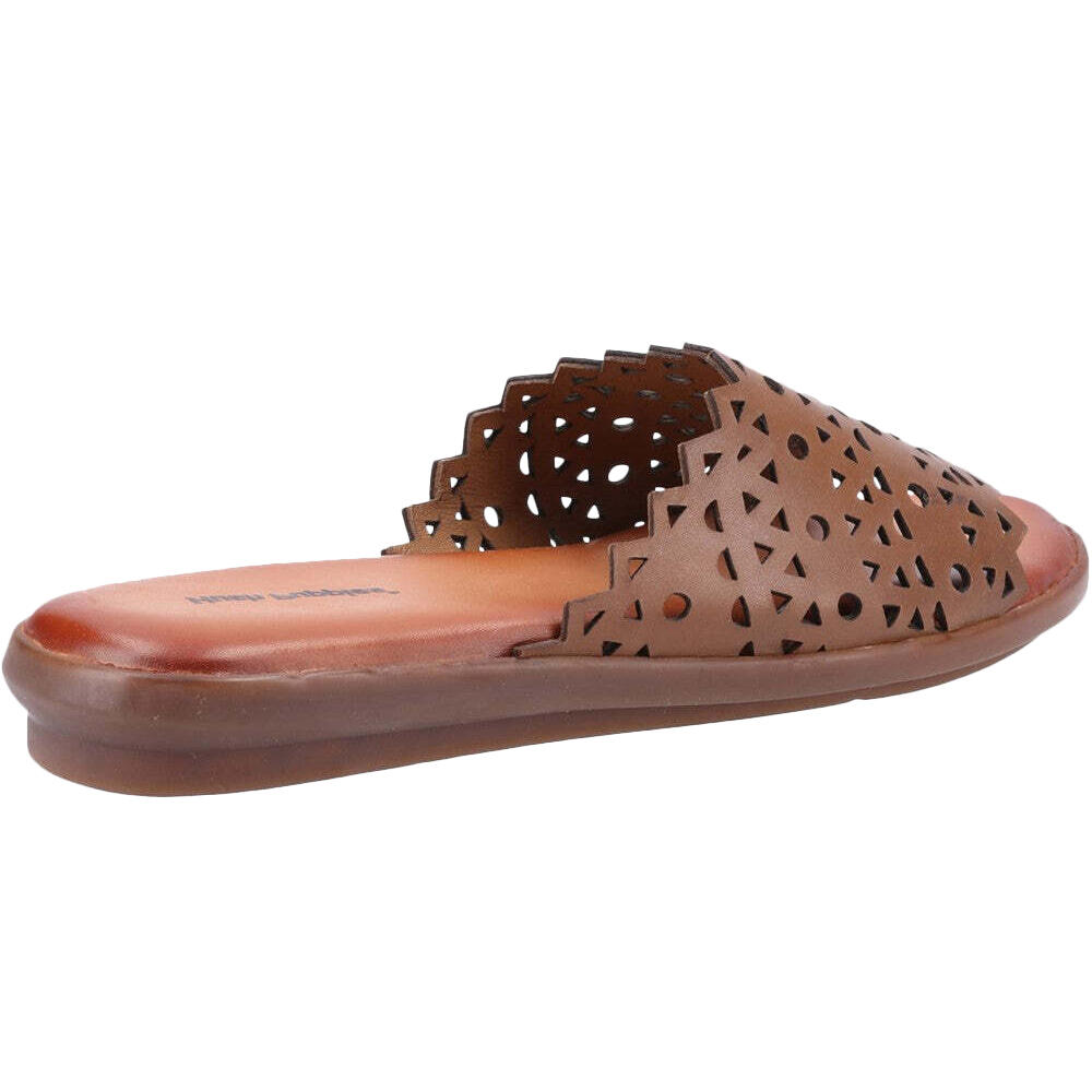Mules "Bryony", Leder Damen Hellbraun 4/4