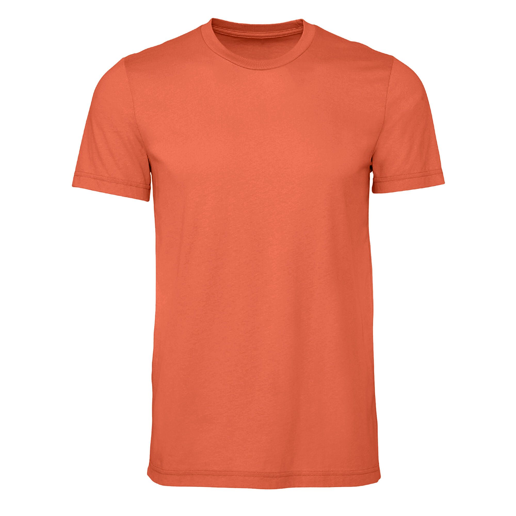 Mens Midweight Soft Touch TShirt (Orange) 2/3