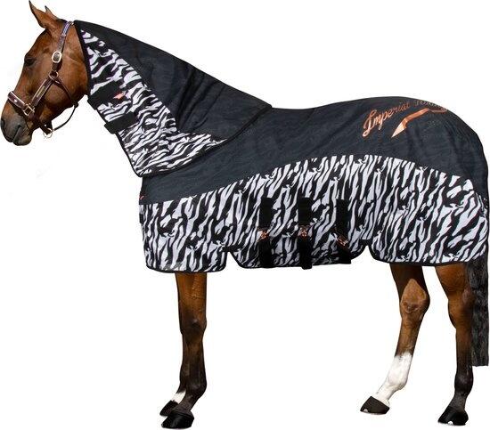Imperial Riding Buzz Off Rain Off Hals - Zebra 2/3