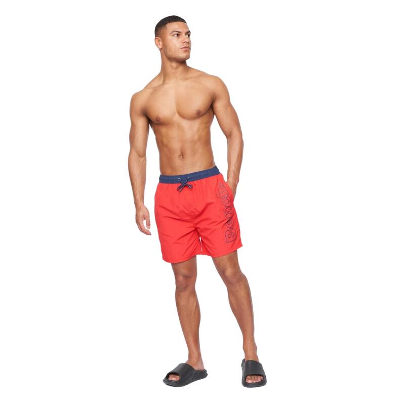 Short De Bain BELIZE Homme (Rouge)