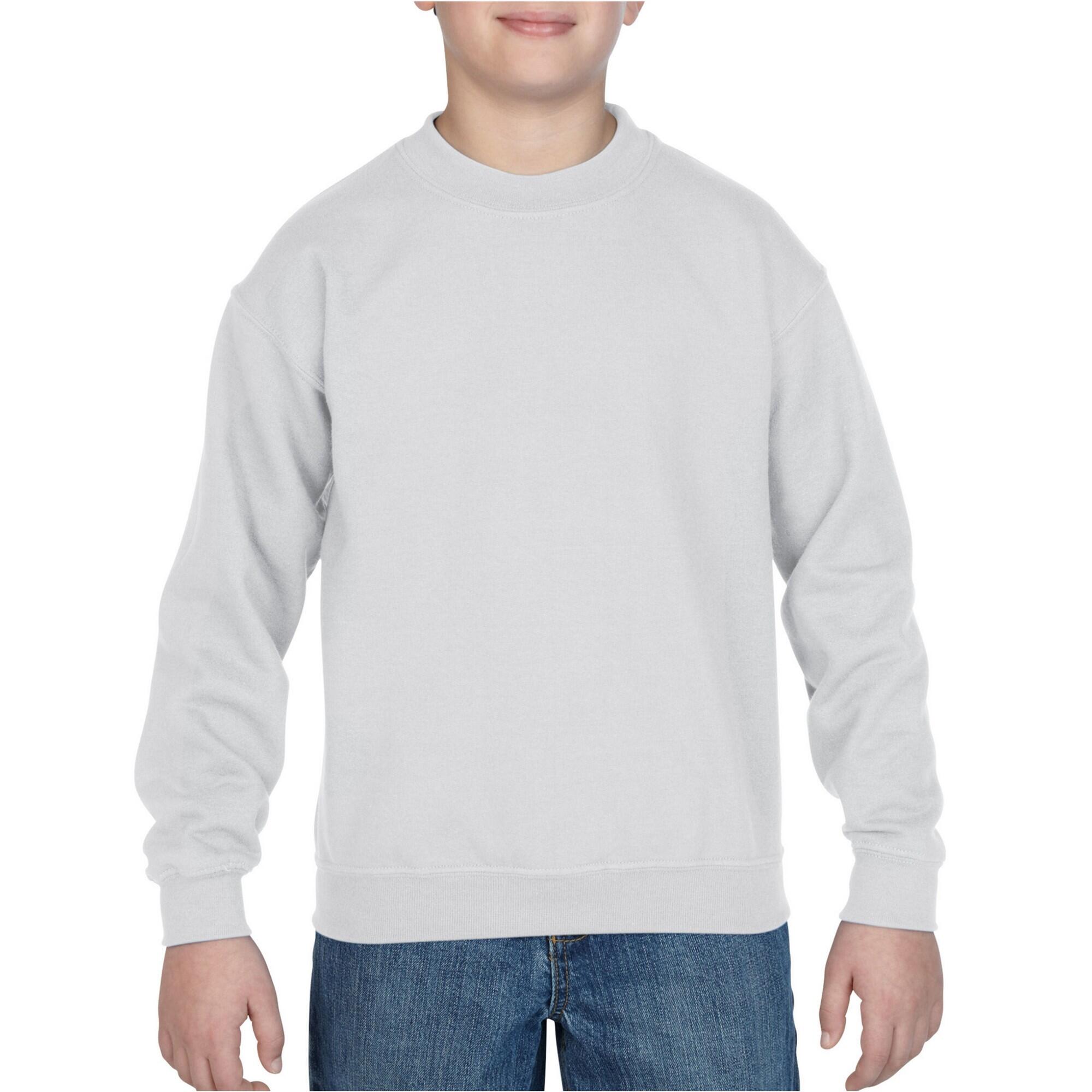 Felpa Spalla Cadente Bambini Gildan Grigio Freddo 4/5