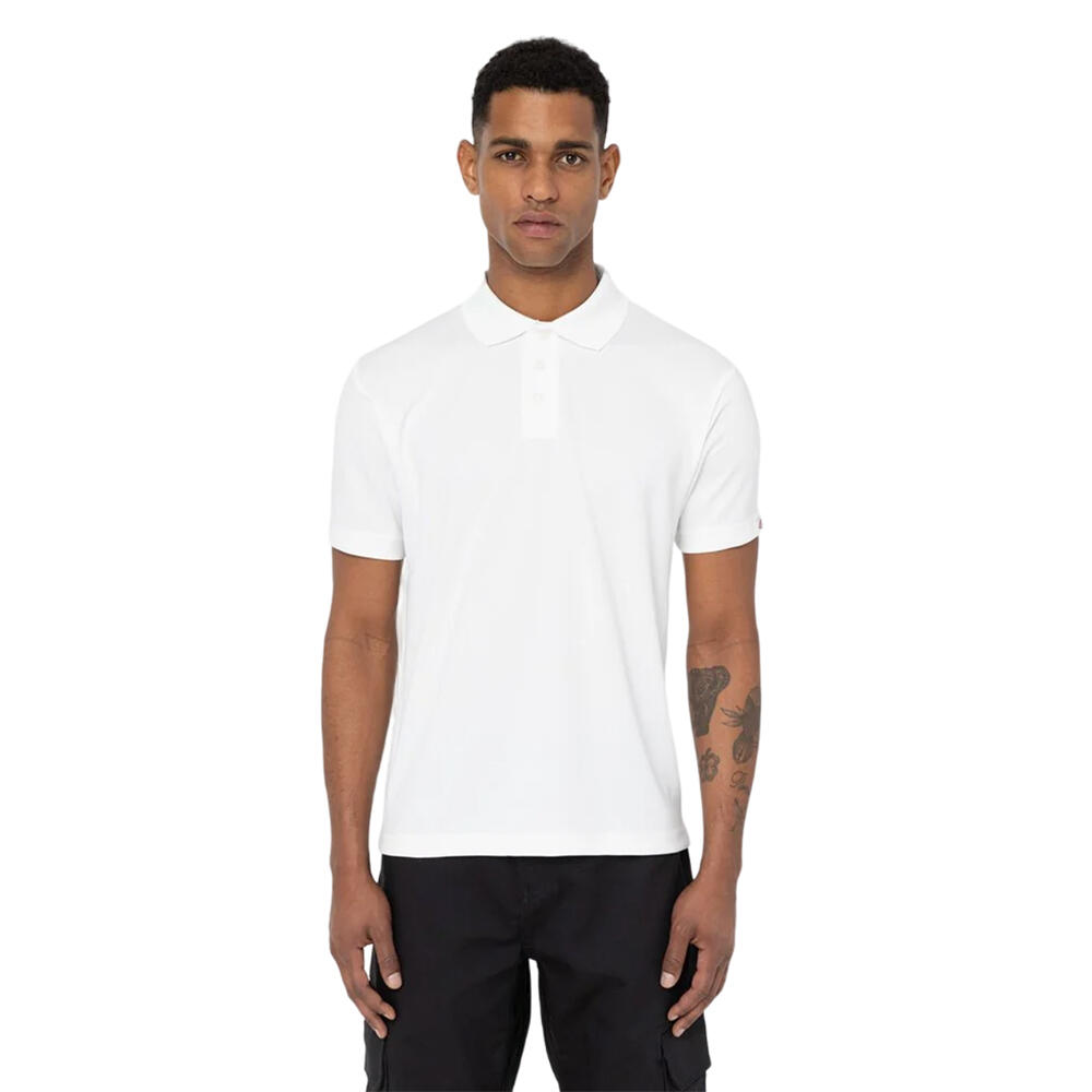 Poloshirt für Alltag Herren Weiß 4/6