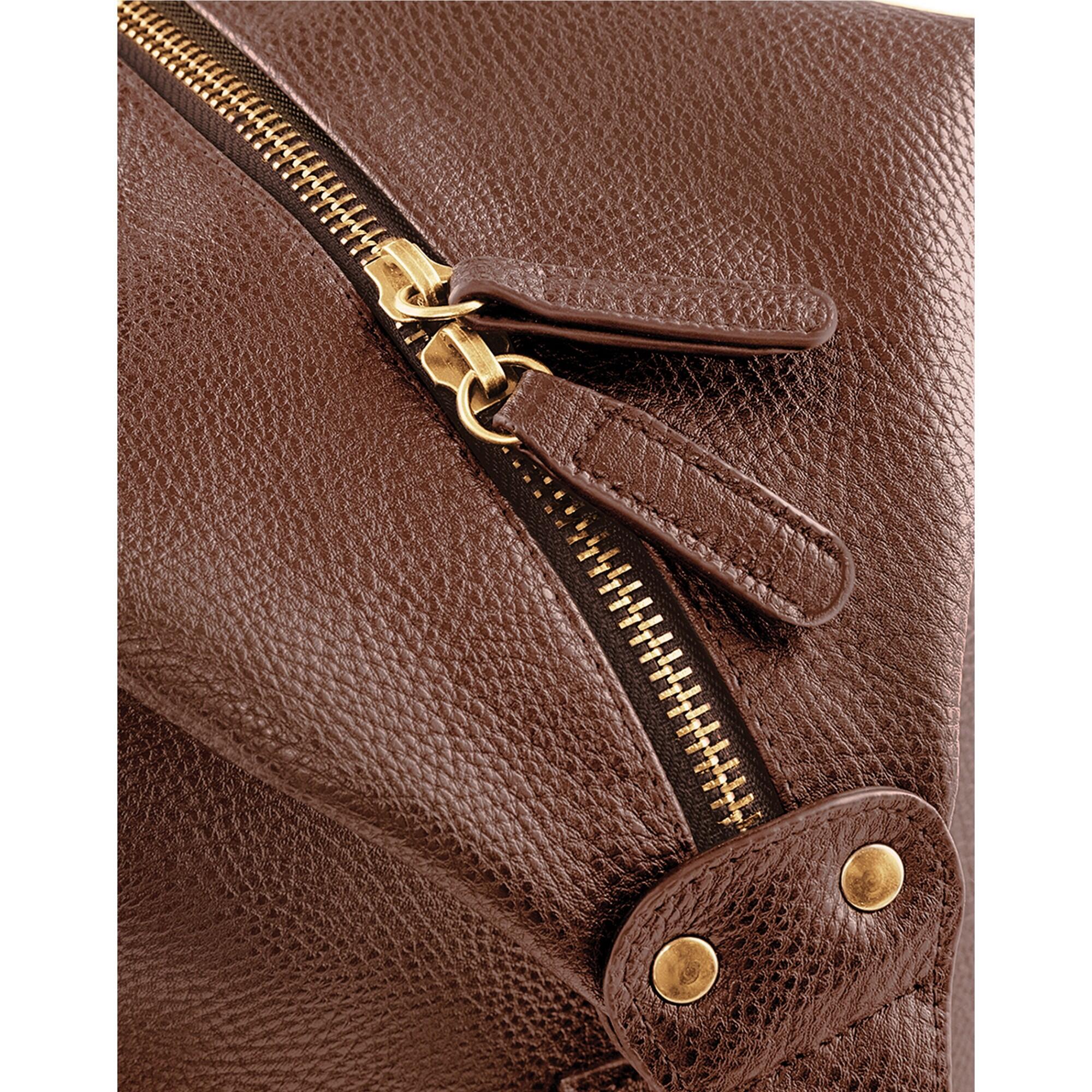Nuhide Weekender Holdall (Tan) 2/3