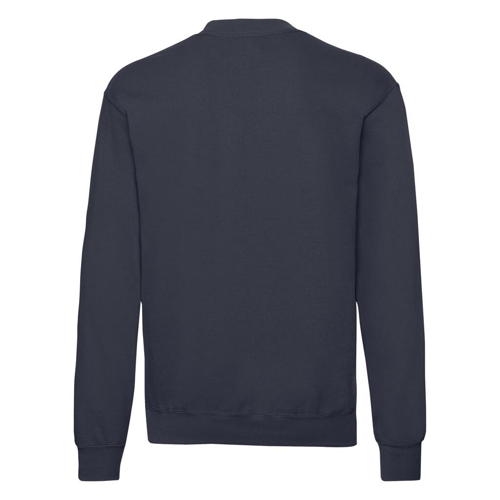 Mens Classic Drop Shoulder Sweatshirt (Dark Navy) 2/3
