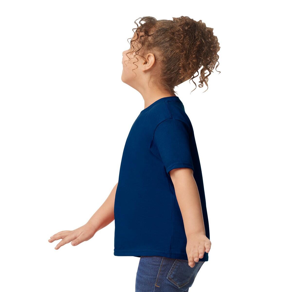 Childrens/Kids Plain Cotton Heavy TShirt (Navy) 4/5