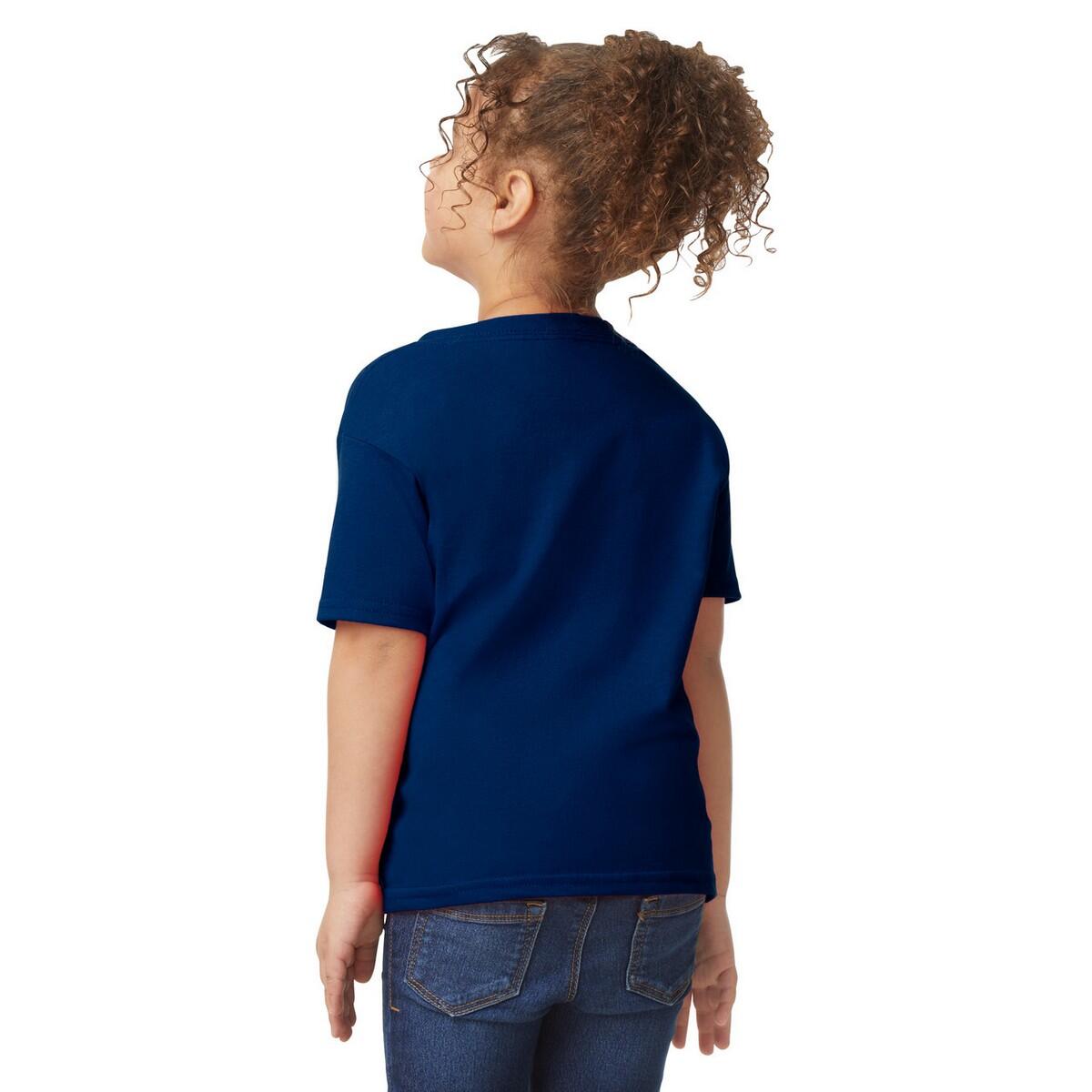 Childrens/Kids Plain Cotton Heavy TShirt (Navy) 3/5