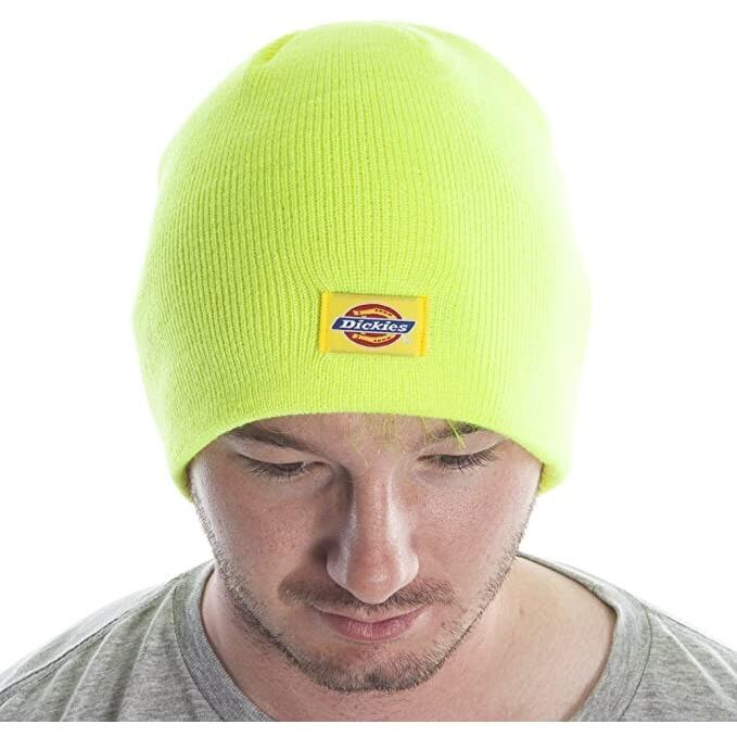 Adults Unisex Watch Beanie (Yellow) 2/3