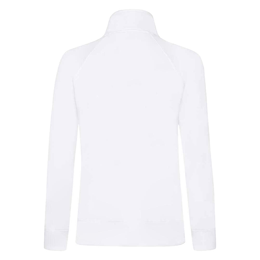 Sweatjacke für Damen Weiß 2/2