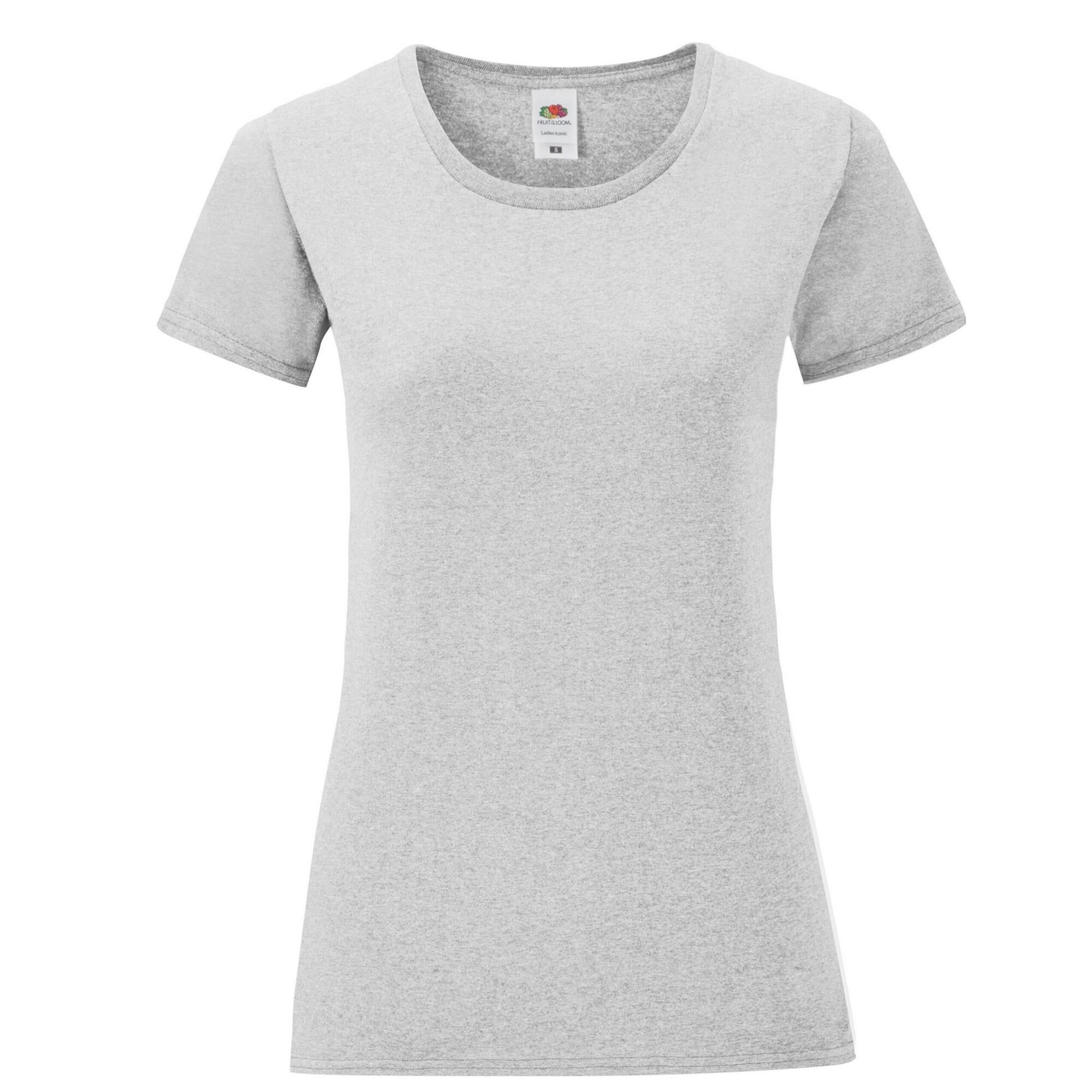 Tricou Drumeții În Natură Fruit Of The Loom Iconic Femei