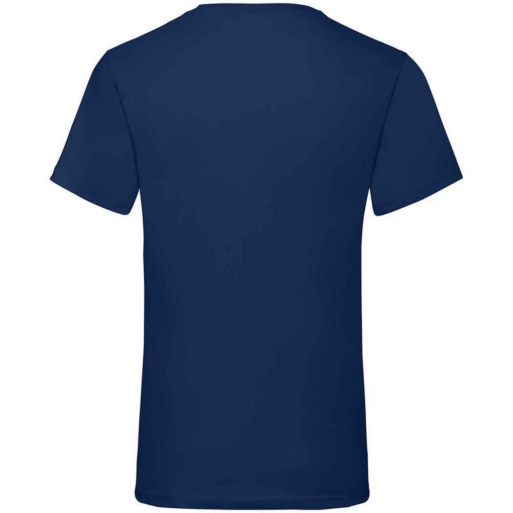 "Value" TShirt VAusschnitt für Herren Marineblau 2/3