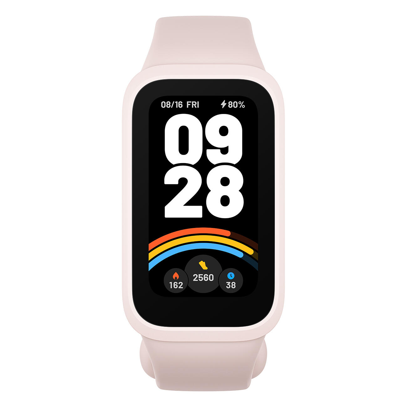 Pulseira de atividade xiaomi cor de rosa