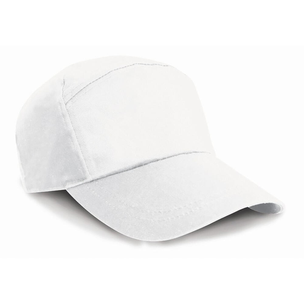 Unisex Plain Baseball Cap (White) 2/3