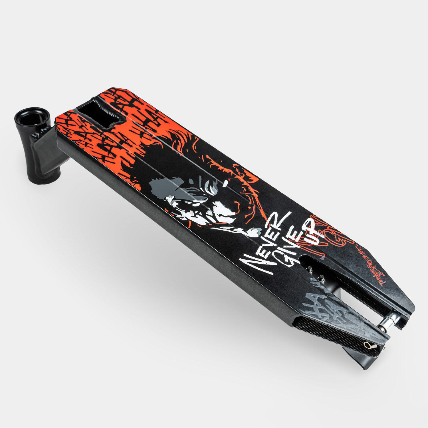 Movino - Deck Pour Une Trottinette Freestyle Movino Team Pro - Deck - Noir|rouge - Decathlon