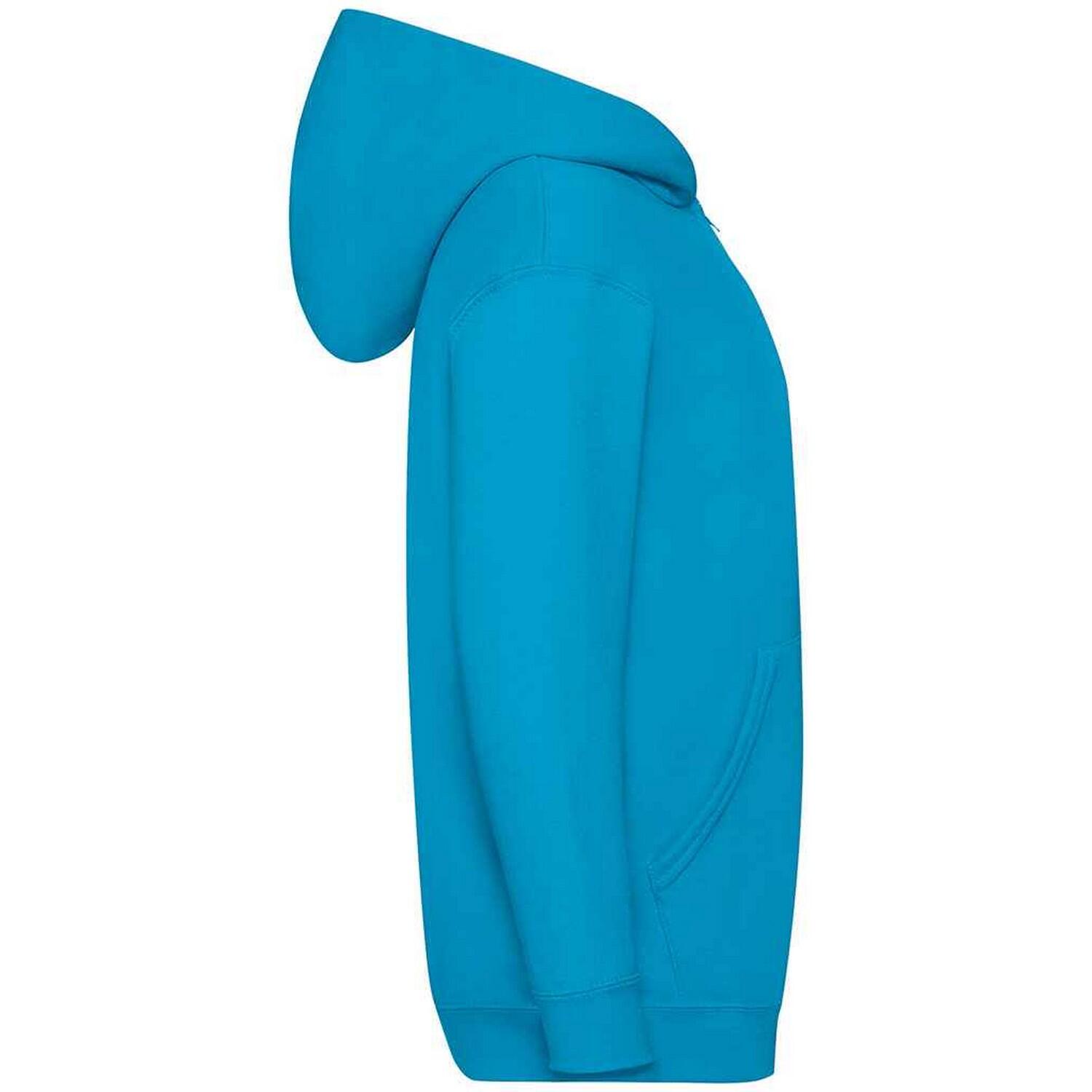 Sweatshirt, mit Kapuze für Kinder Azurblau 3/3
