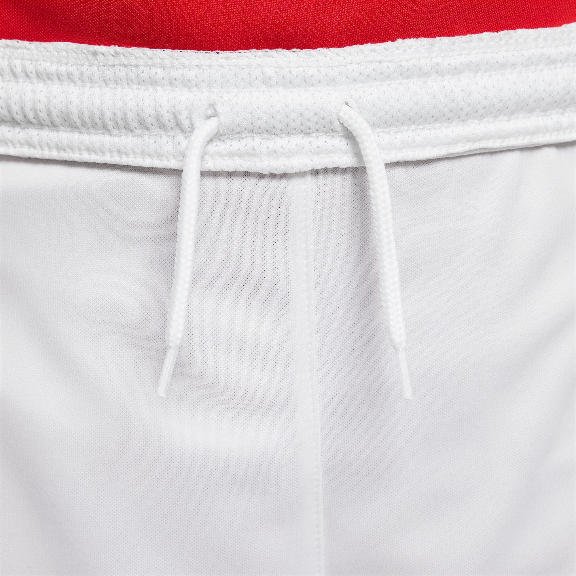 PANTALONCINO da calcio junior nike bianco/rosso 3/4