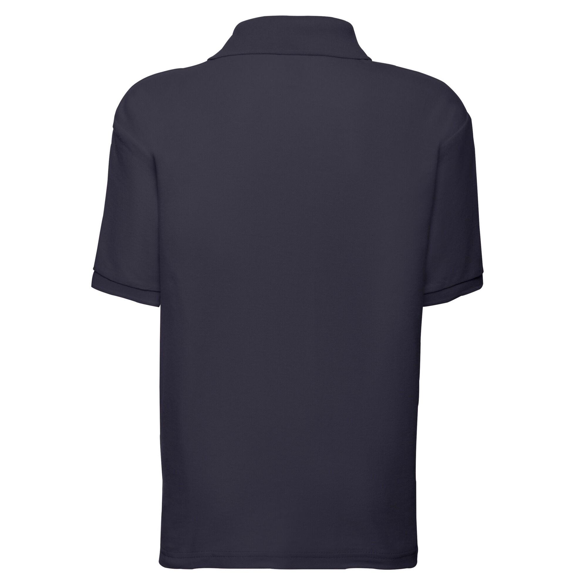Polo 65/35 Enfant (Bleu Marine Sombre) 2/3