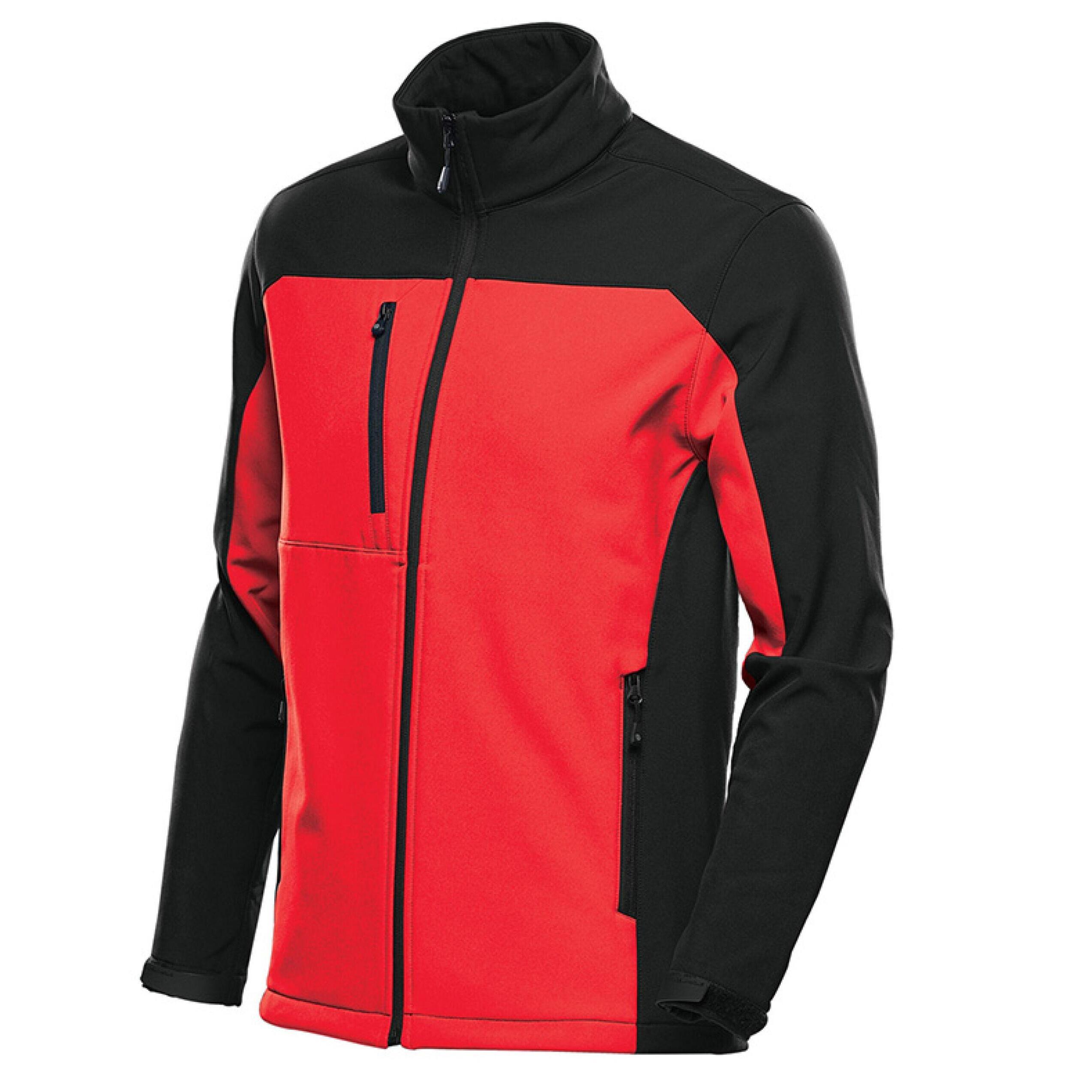 Giacca Soft Shell Uomo Stormtech Cascades Rosso Nero 3/3