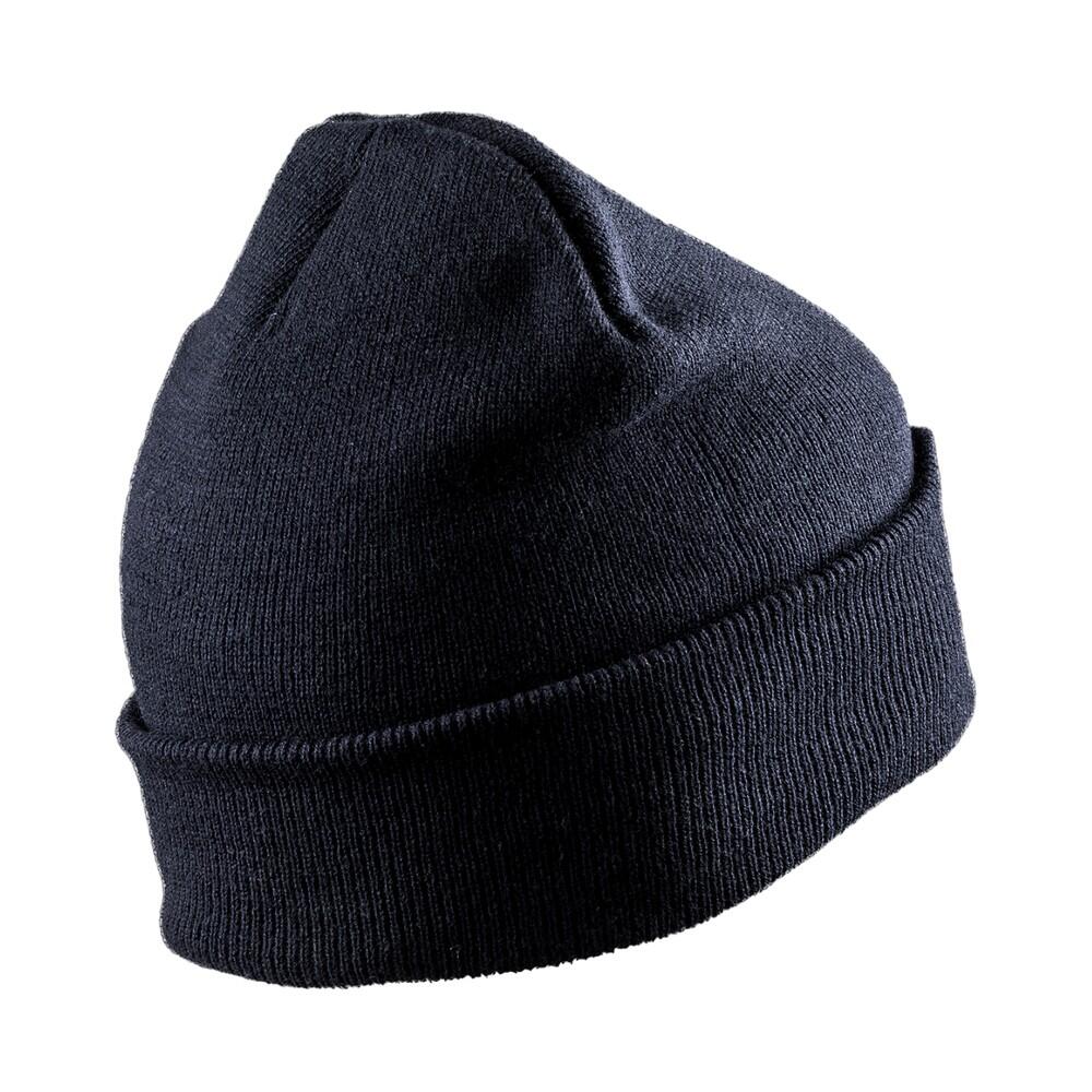 Unisex Adult Thinsulate Printer Patch Beanie (Navy) 2/3