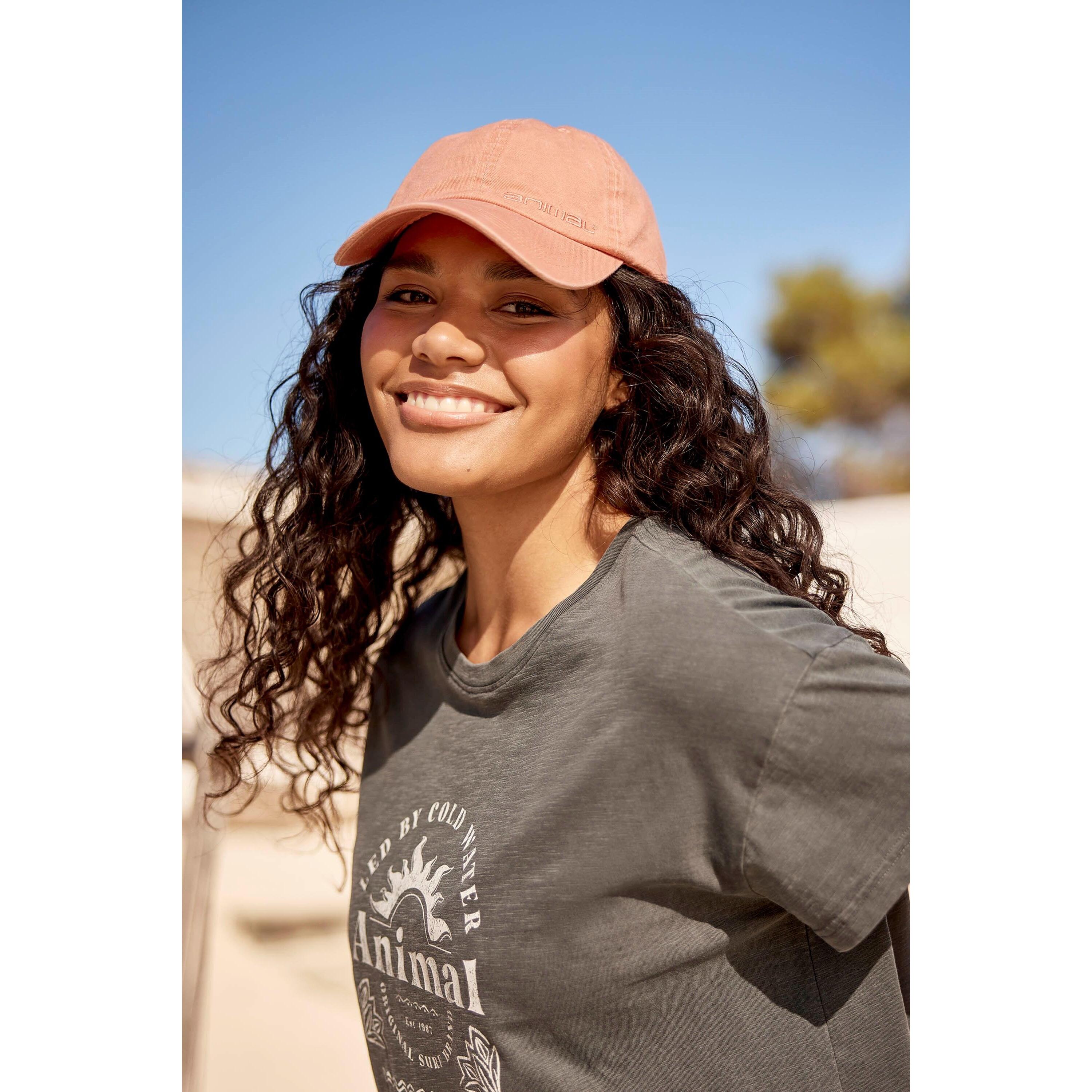 ANIMAL Womens/Ladies Sophia Coastal Cap (Coral)
