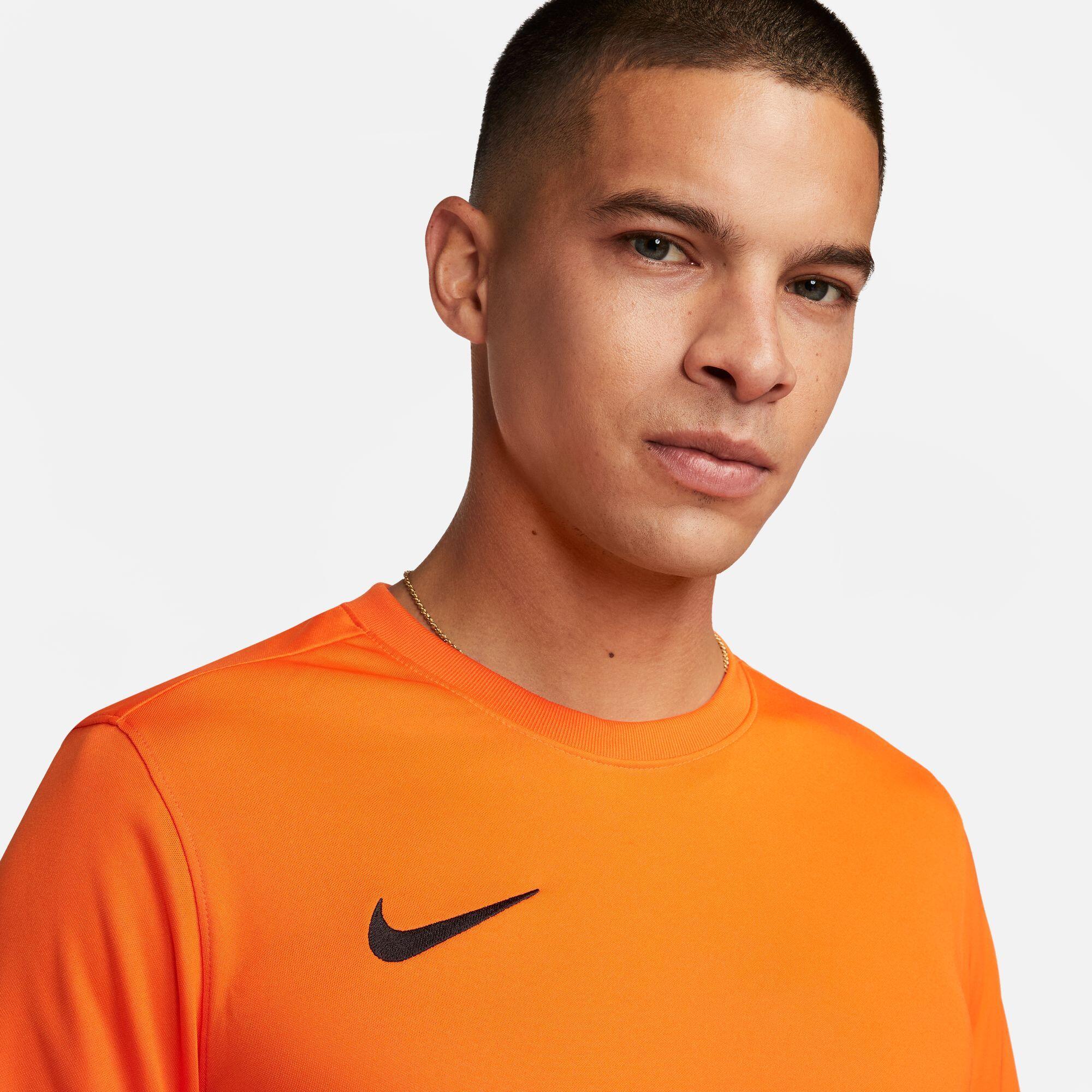 Maglie maniche lunghe da calcio  uomo nike arancione 2/4