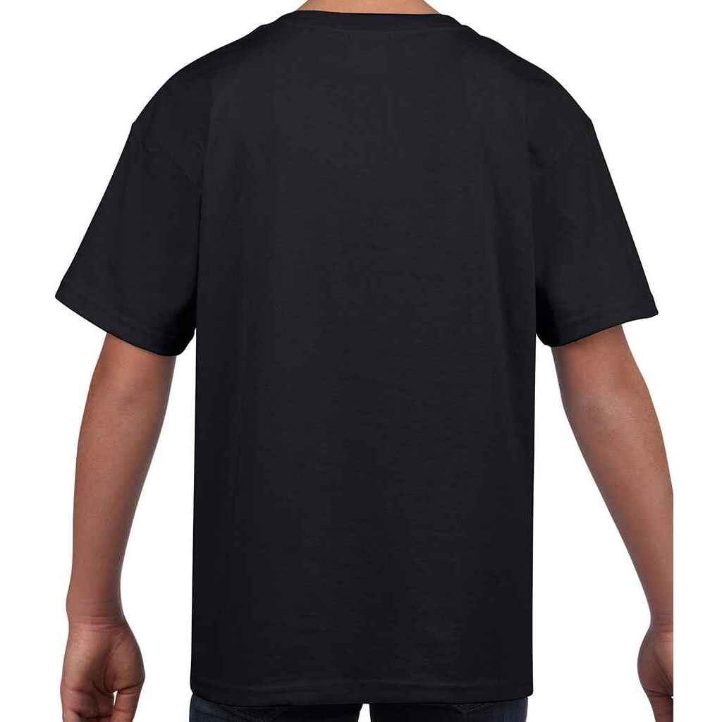Childrens/Kids Softstyle TShirt (Black) 2/2