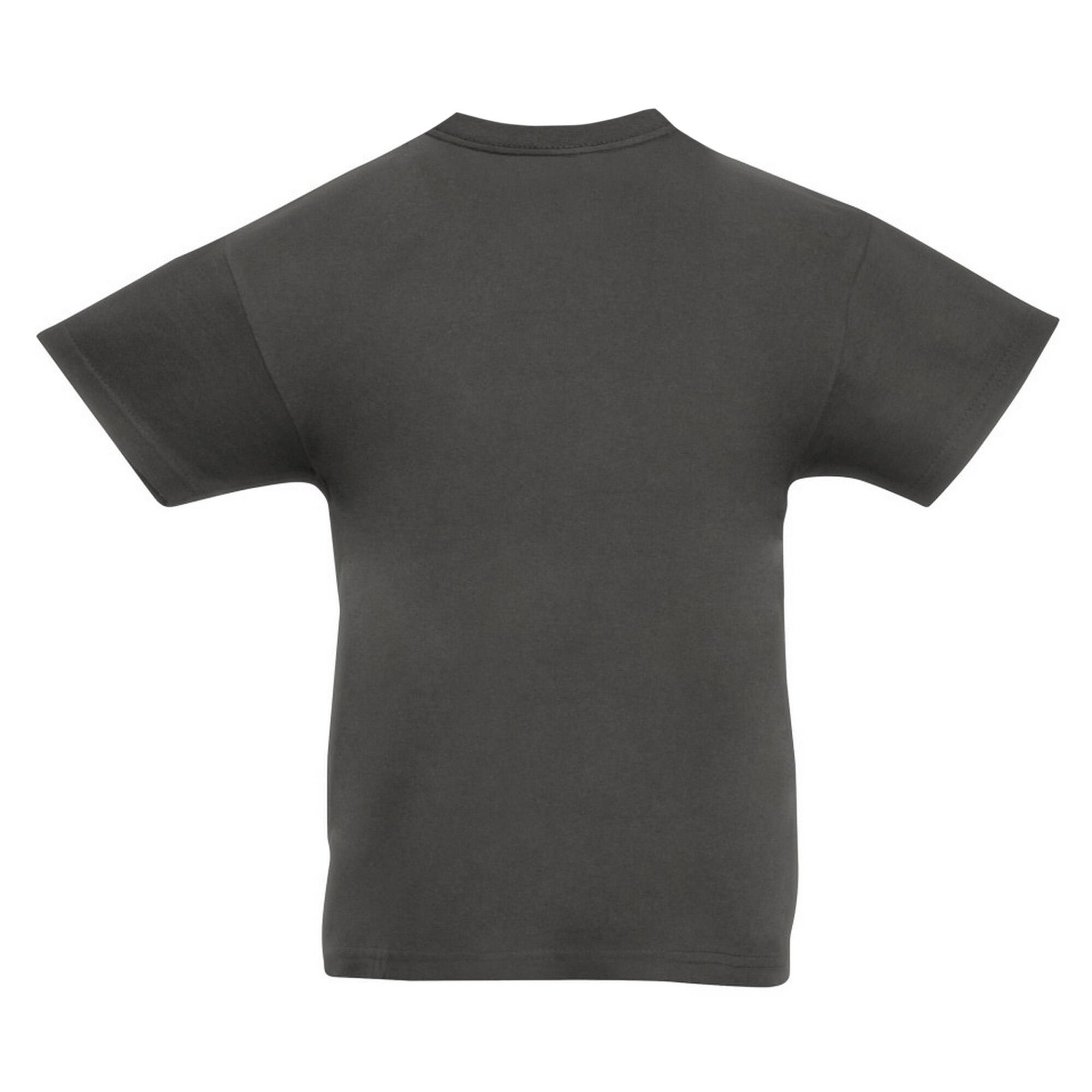 Childrens/Teens Original Short Sleeve TShirt (Light Graphite) 2/2