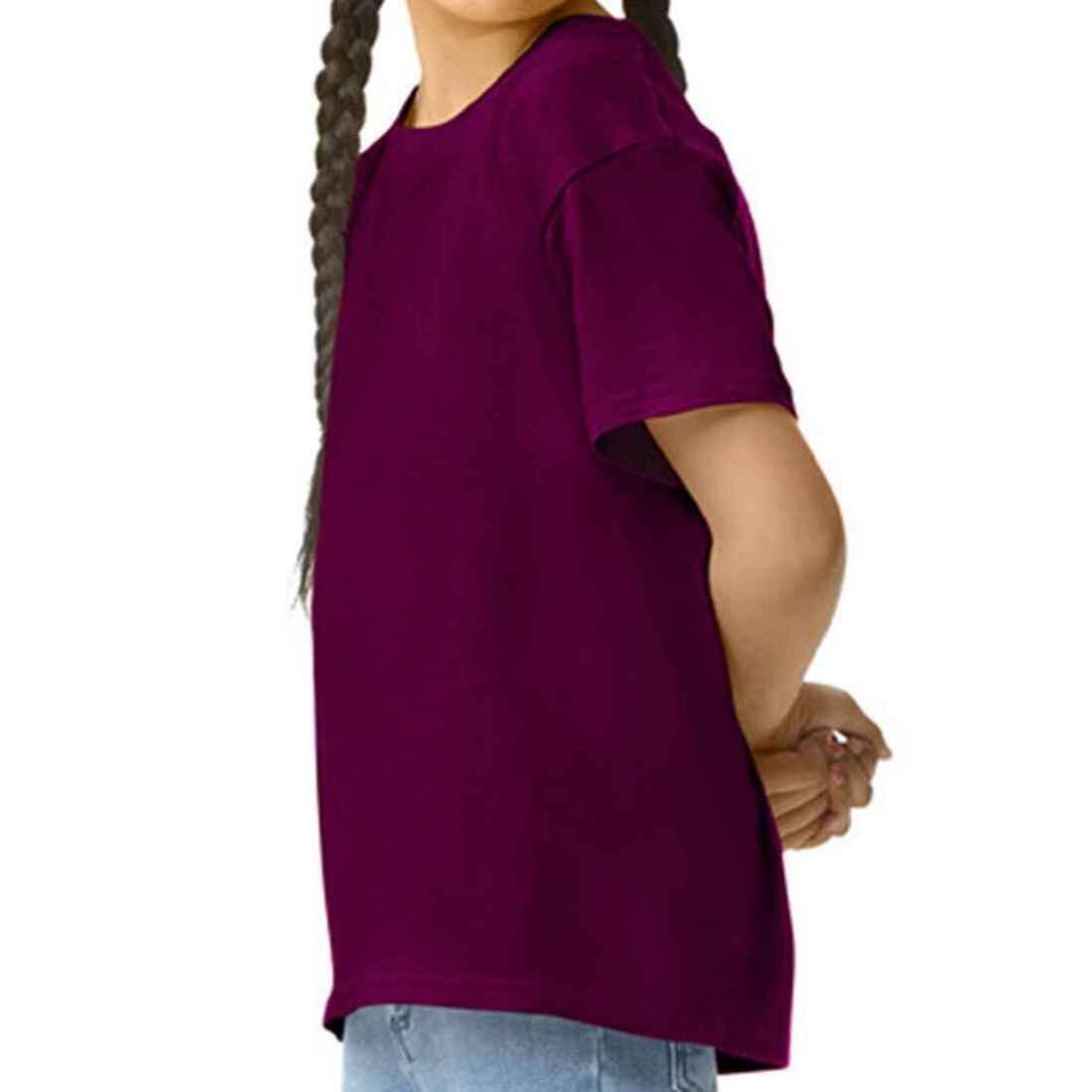 Childrens/Kids Softstyle TShirt (Maroon) 3/3