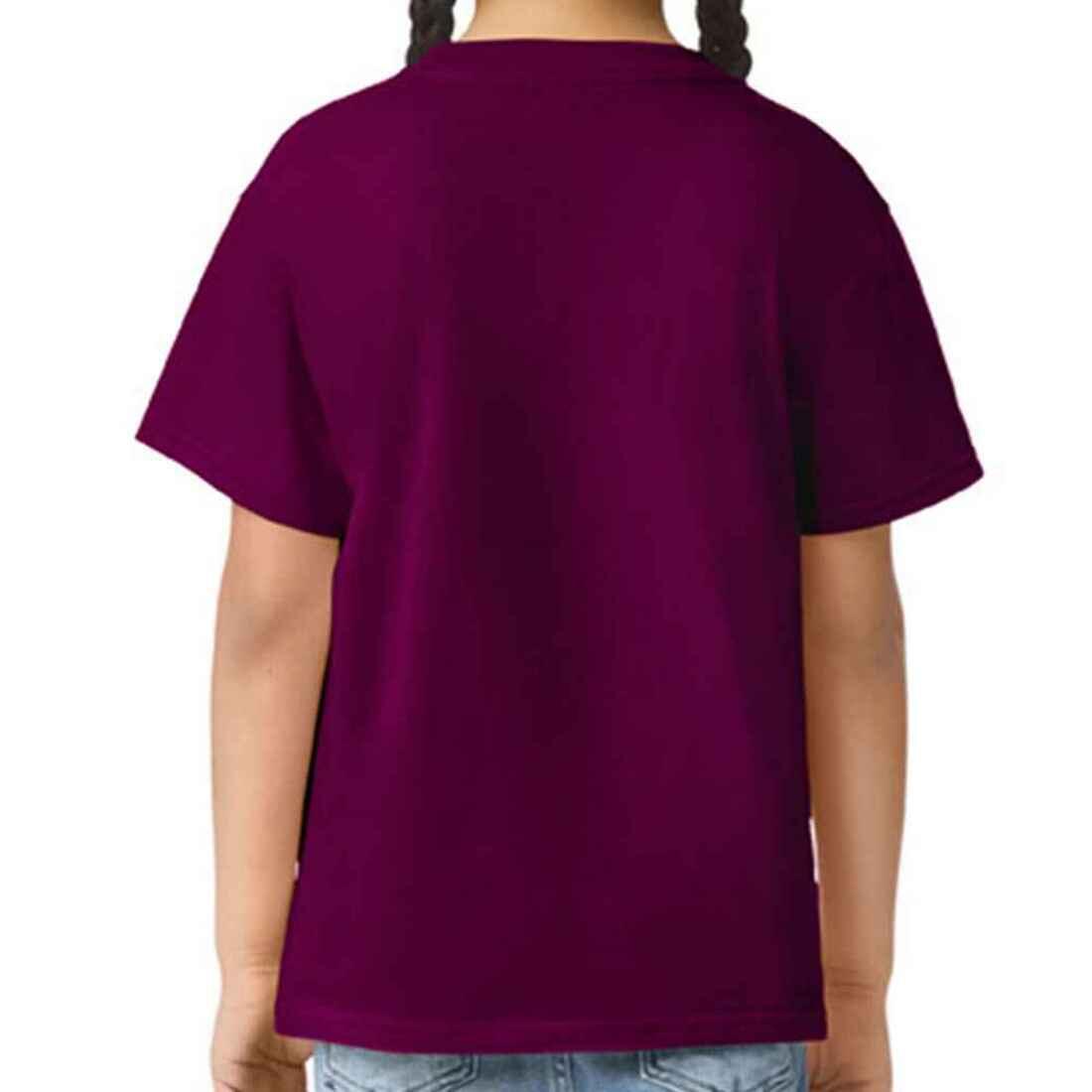 Childrens/Kids Softstyle TShirt (Maroon) 2/3