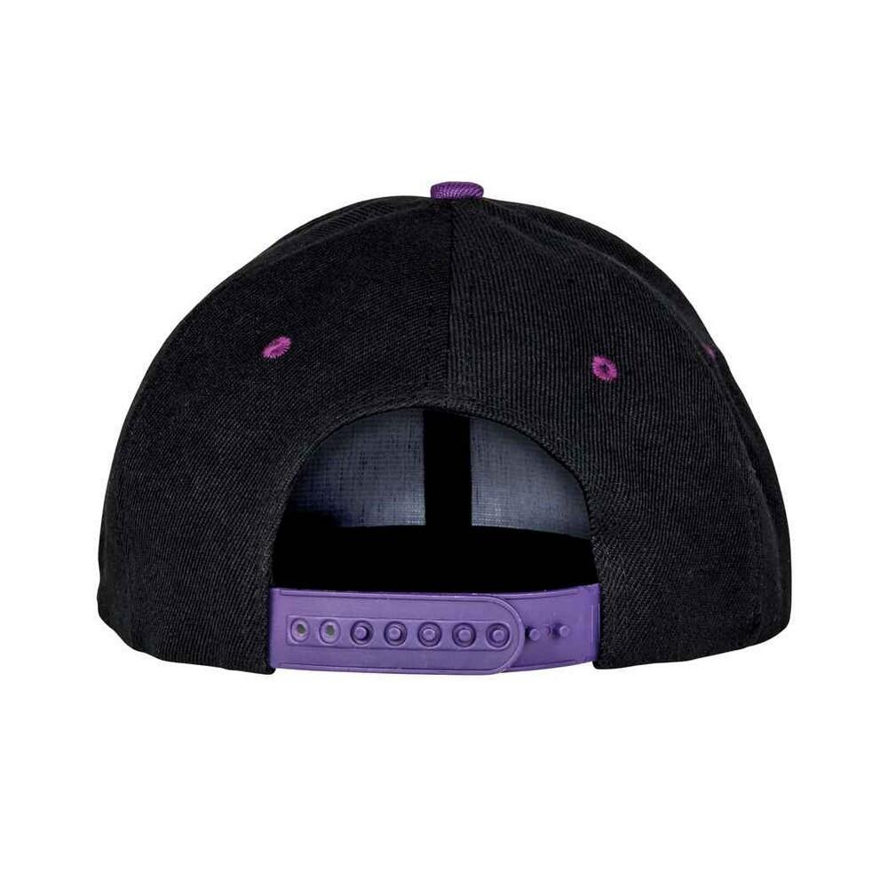 Casquette Ajustable BRONX Adulte (Noir / Violet) 2/3