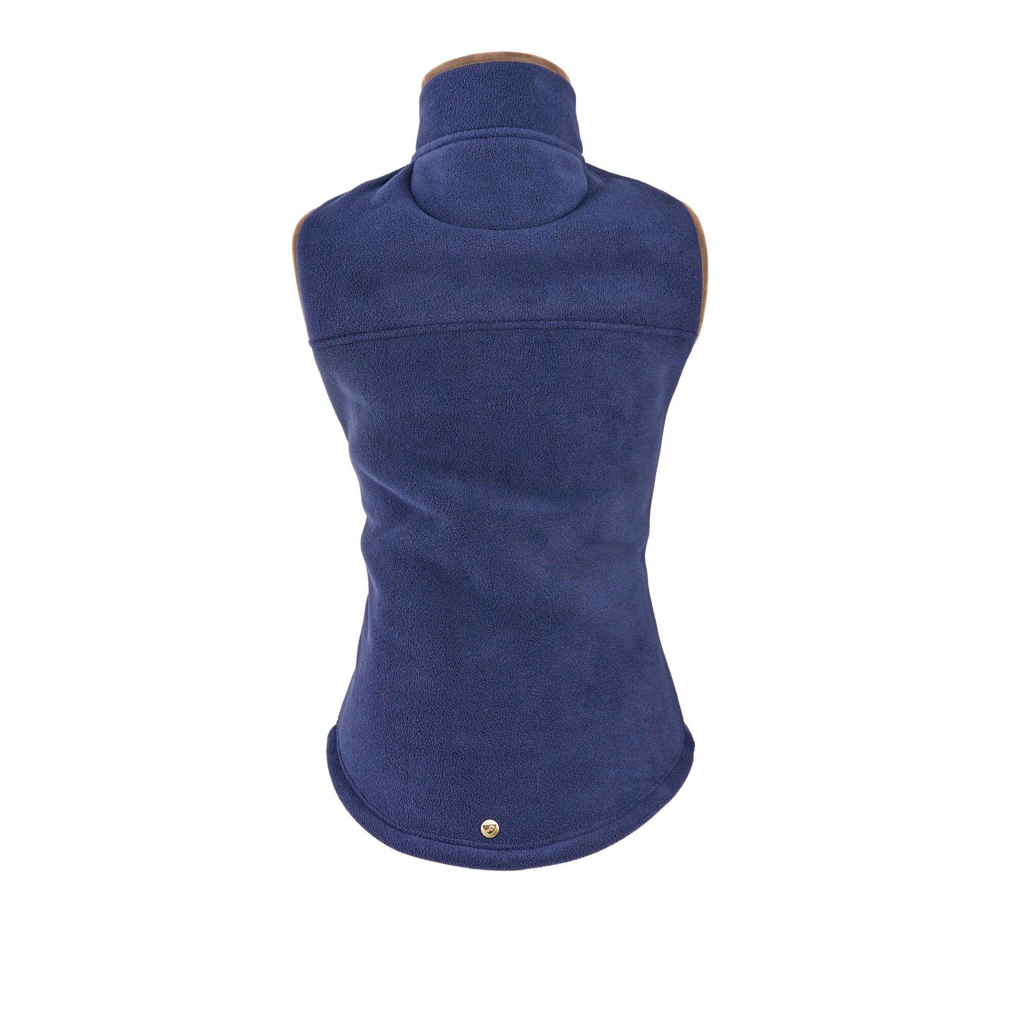 Childrens/Kids Core Logo Fleece Gilet (Navy) 2/4