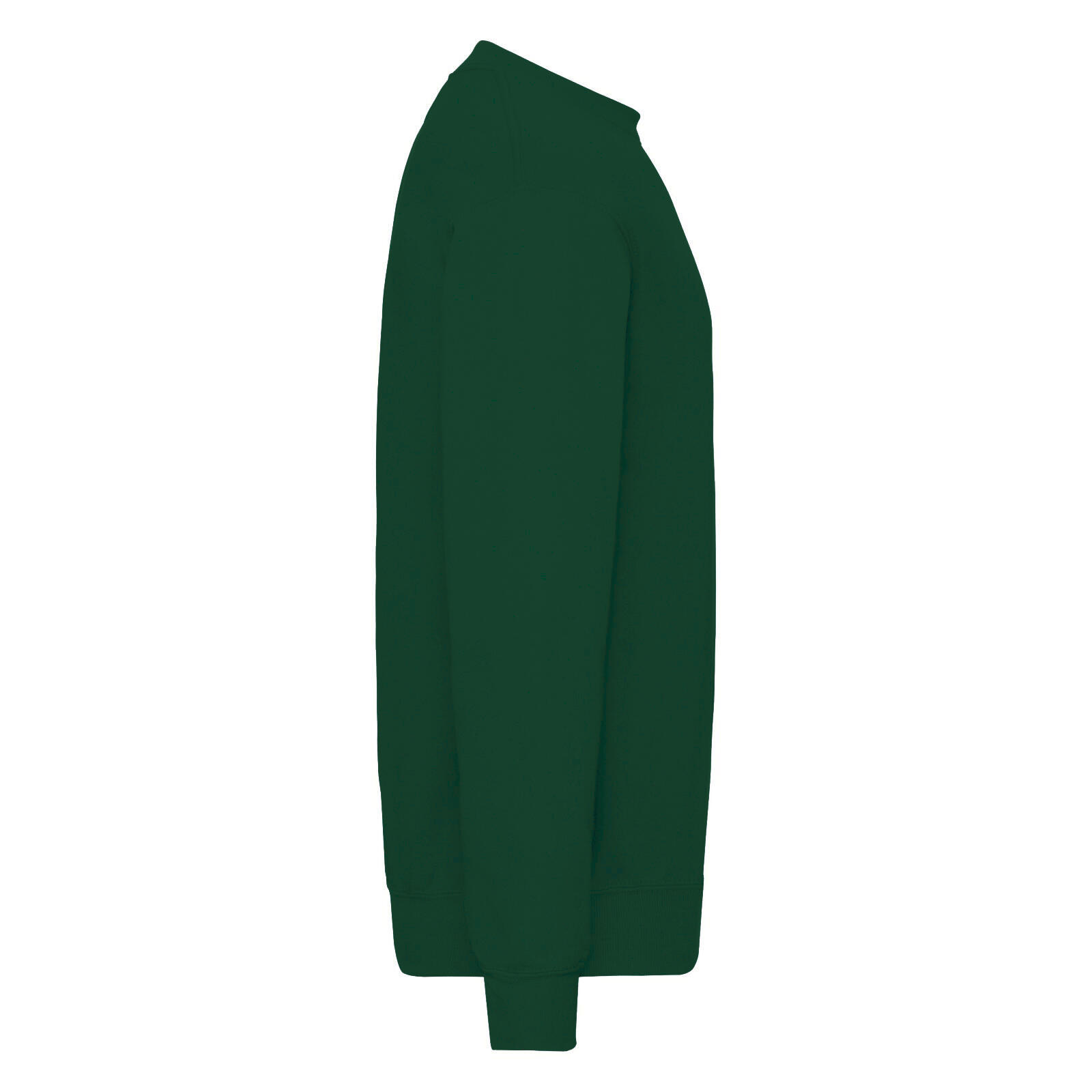 Mens Classic 80/20 Setin Sweatshirt (Bottle Green) 3/3