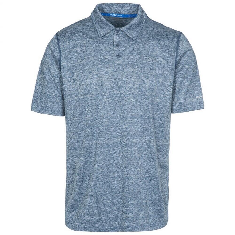 Mens Monocle Quick Dry Polo Top (Navy)